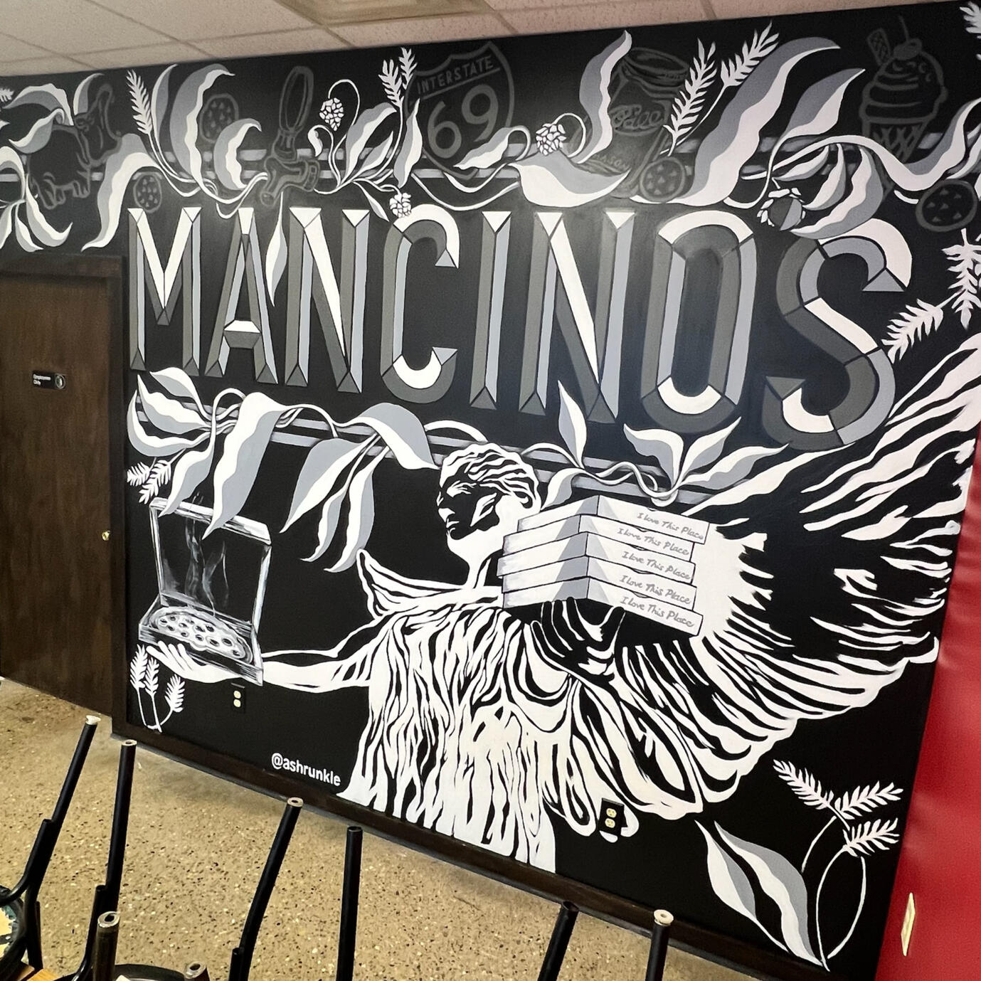 Branding Feature - Interior Mural